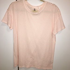 pacsun pink striped shirt